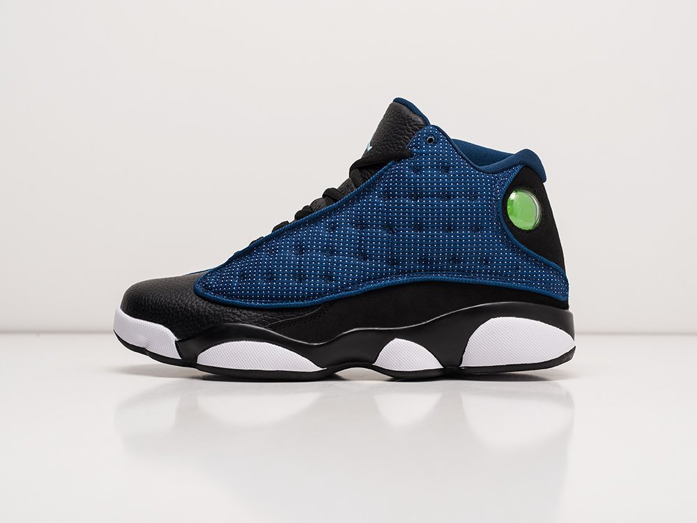 Nike Air Jordan 13 Retro синие кожа мужские (AR23830) - фото 1