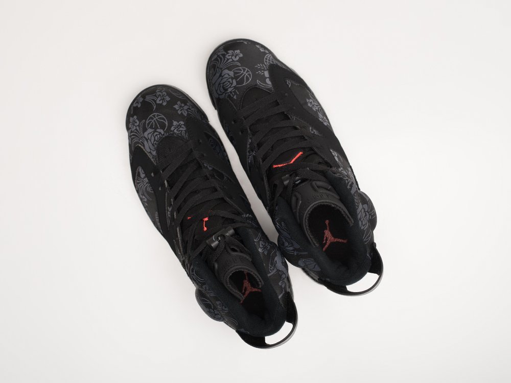 Nike Air Jordan 6 черные кожа мужские (AR23851) - фото 3