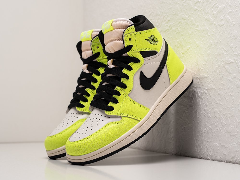 Nike Air Jordan 1 High OG Visionaire зеленые кожа мужские (AR24314) - фото 2