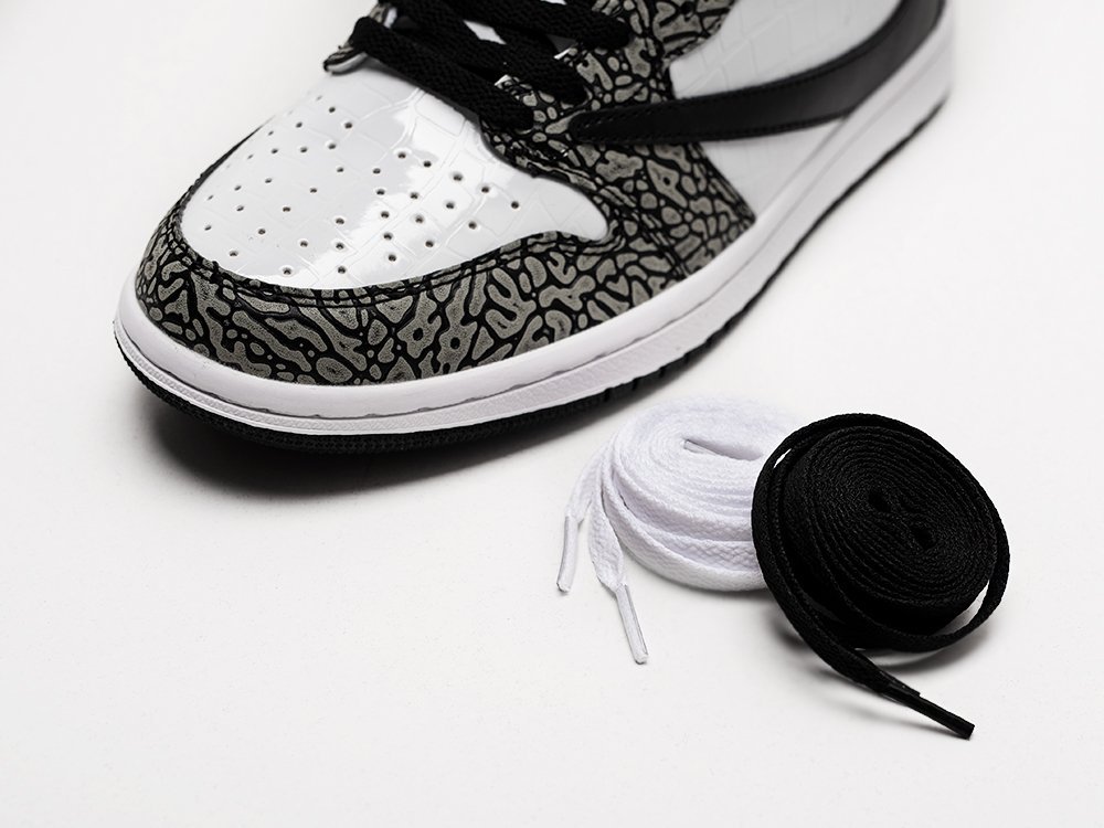 Nike Air Jordan 1 Low x Travis Scott белые кожа мужские (AR29342) - фото 4