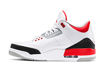 Кроссовки мужские Nike Air Jordan 3 Retro «Fire Red» Кроссовки мужские Nike Air Jordan 3 Retro «Fire Red»