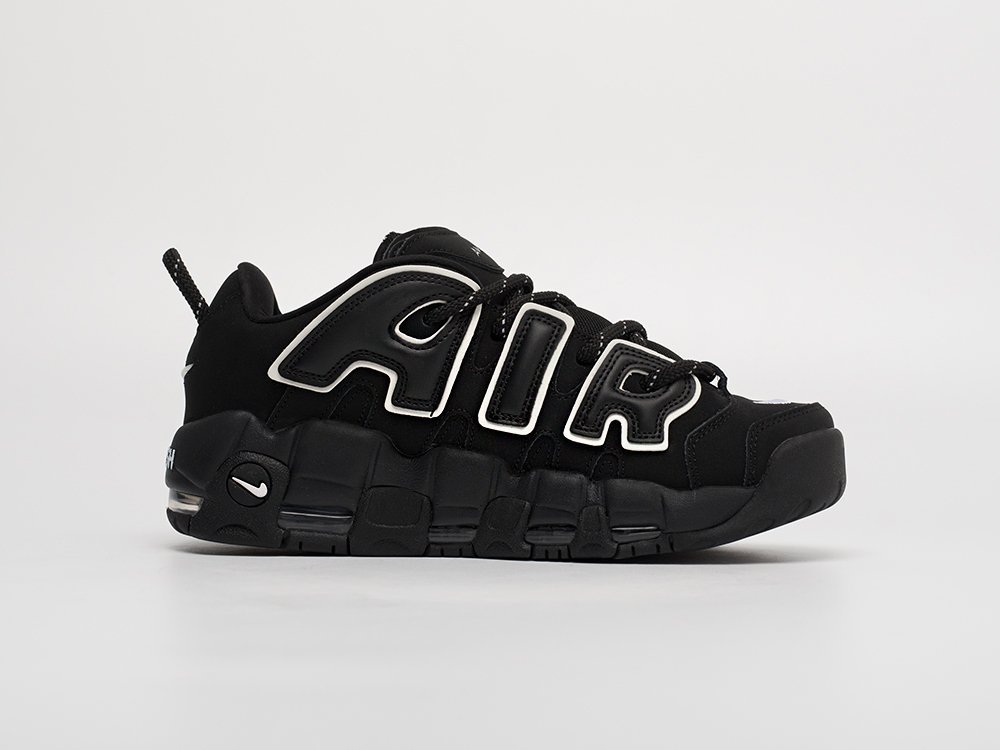 Nike AMBUSH x Air More Uptempo черные замша мужские (AR31303) - фото 3