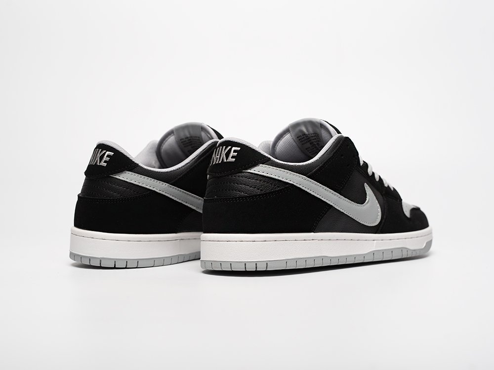 Nike SB Dunk Low черные кожа мужские (AR31388) - фото 4