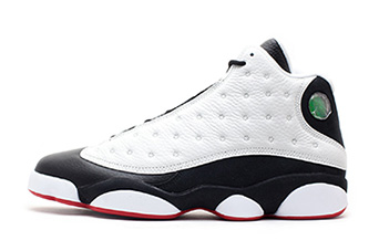 Кроссовки мужские Nike Air Jordan 13 «He Got Game» White / Black / True Red Кроссовки мужские Nike Air Jordan 13 «He Got Game» White / Black / True Red