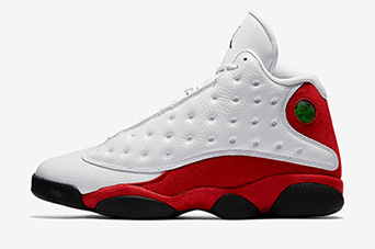 Кроссовки мужские Nike Air Jordan 13 Retro «Chicago» White / Black / True Red Кроссовки мужские Nike Air Jordan 13 Retro «Chicago» White / Black / True Red