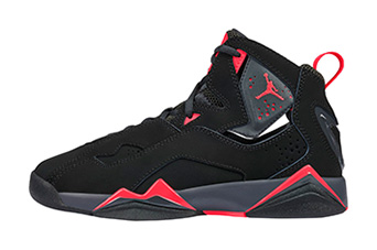 Кроссовки мужские Nike Air Jordan 7 Retro «True Flight» Black / Infrared Кроссовки мужские Nike Air Jordan 7 Retro «True Flight» Black / Infrared