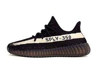 Кроссовки мужские Adidas Yeezy 350 Boost v2 Core Black / Core White / Core Black Кроссовки мужские Adidas Yeezy 350 Boost v2 Core Black / Core White / Core Black
