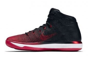 Кроссовки мужские Nike Air Jordan XXXI «Banned» Black / University Red / White Кроссовки мужские Nike Air Jordan XXXI «Banned» Black / University Red / White