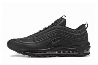 Кроссовки мужские Nike Air Max 97 Triple Black Кроссовки мужские Nike Air Max 97 Triple Black
