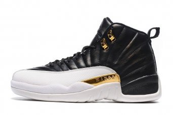 Кроссовки мужские Nike Air Jordan 12 Retro «Wings» Black / Metallic Gold / White Кроссовки мужские Nike Air Jordan 12 Retro «Wings» Black / Metallic Gold / White