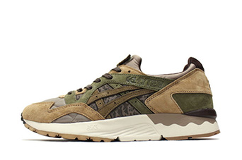 Кроссовки мужские Asics x The Kicks Lab x Gel Lyte V Mid Brown Кроссовки мужские Asics x The Kicks Lab x Gel Lyte V Mid Brown