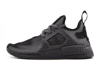 Кроссовки мужские Adidas NMD XR1 Primeknit Black Pinstripe Кроссовки мужские Adidas NMD XR1 Primeknit Black Pinstripe