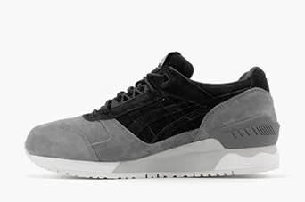 Кроссовки мужские Asics Gel Respector Moon Crater Black / Grey / White Кроссовки мужские Asics Gel Respector Moon Crater Black / Grey / White