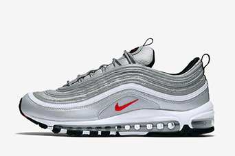 Кроссовки Nike Air Max 97 Silver Bullet Кроссовки Nike Air Max 97 Silver Bullet