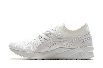 кроссовки мужские Asics Gel Kayano Trainer Knit Triple White кроссовки мужские Asics Gel Kayano Trainer Knit Triple White