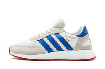 кроссовки мужские Adidas Iniki Runner Boost (Off White / Blue / CoreRed) кроссовки мужские Adidas Iniki Runner Boost (Off White / Blue / CoreRed)