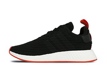 кроссовки мужские Adidas NMD R2 PK Black/White
