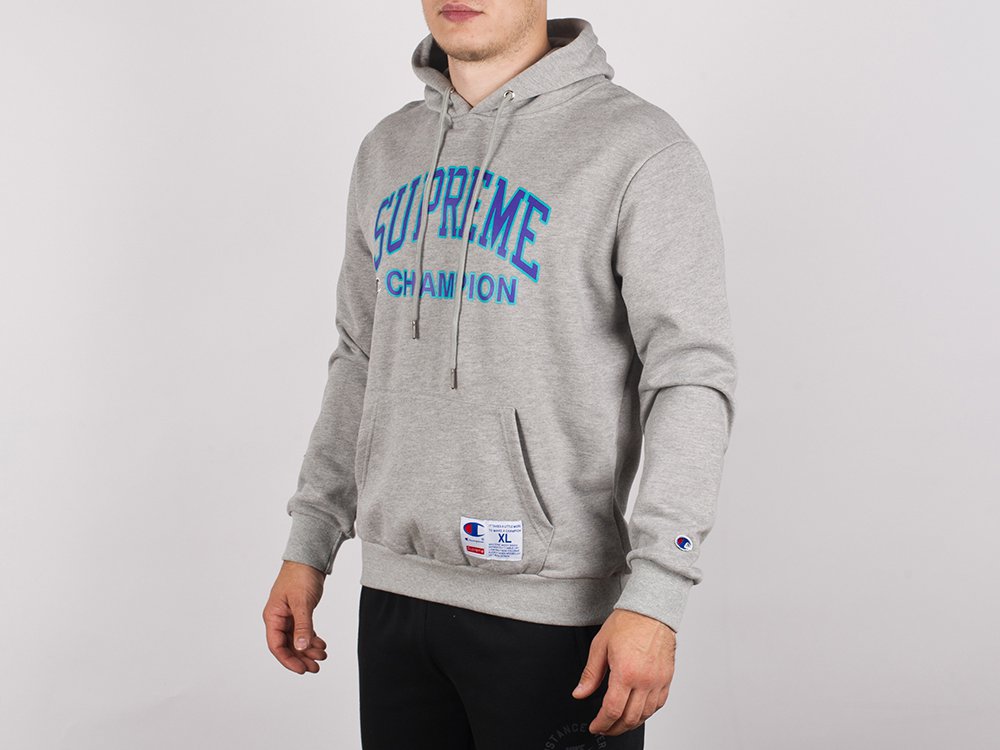 Худи мужская Supreme x Champion