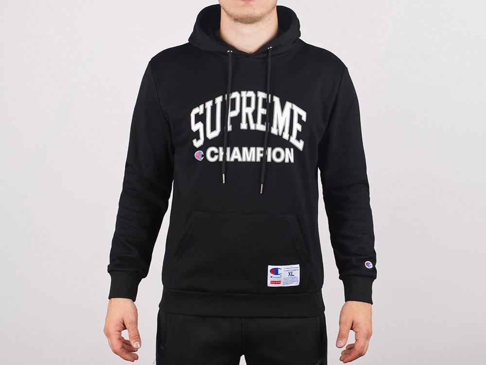 Худи мужская Supreme x Champion