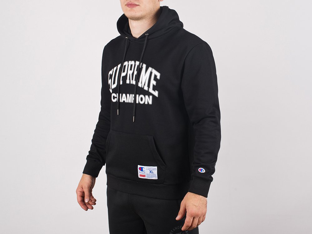 Худи мужская Supreme x Champion
