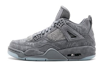 кроссовки мужские Nike KAWS X Air Jordan 4 Cool Grey / White кроссовки мужские Nike KAWS X Air Jordan 4 Cool Grey / White