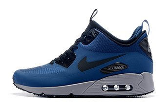кроссовки мужские Nike Air Max 90 Mid Winter Squadron Blue / Dark Grey / Bright Citrus / Black кроссовки мужские Nike Air Max 90 Mid Winter Squadron Blue / Dark Grey / Bright Citrus / Black