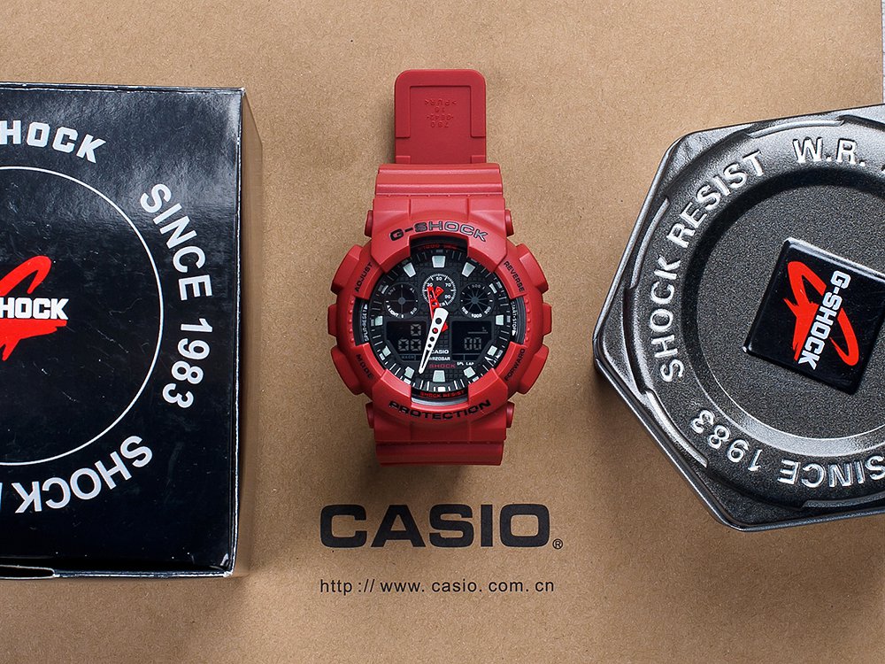 Часы Casio G-Shock GA-100