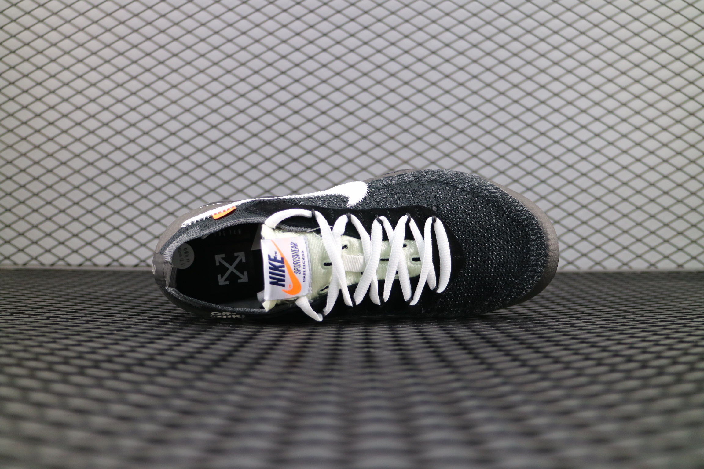 Кроссовки мужские Nike Air VaporMax «OFF-WHITE» Black / White-Clear