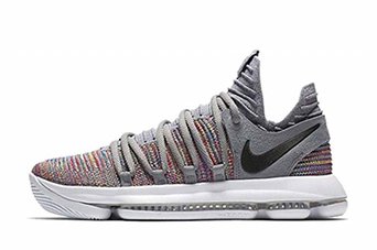 кроссовки мужские Nike Zoom KD 10 Multicolor / Black /Cool Grey / White кроссовки мужские Nike Zoom KD 10 Multicolor / Black /Cool Grey / White