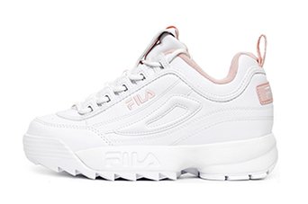 кроссовки женские FILA Disruptor 2 WMNS White / Pink кроссовки женские FILA Disruptor 2 WMNS White / Pink