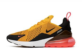 кроссовки мужские Nike Air Max 270 Tiger Black / University Gold кроссовки мужские Nike Air Max 270 Tiger Black / University Gold