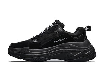 кроссовки мужские Balenciaga Triple S Triple Black кроссовки мужские Balenciaga Triple S Triple Black