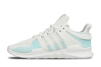 кроссовки женские Adidas EQT Support ADV X Parley WMNS Cloud White / Blue Spirit / Off White кроссовки женские Adidas EQT Support ADV X Parley WMNS Cloud White / Blue Spirit / Off White