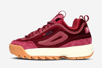 кроссовки женские FILA Disruptor V Low WMNS RED VELVET кроссовки женские FILA Disruptor V Low WMNS RED VELVET