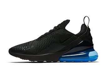 кроссовки мужские Nike Air Max 270 Black & Photo Blue кроссовки мужские Nike Air Max 270 Black & Photo Blue