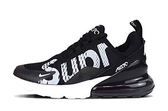 кроссовки мужские Nike Air Max 270 X Supreme Black / White кроссовки мужские Nike Air Max 270 X Supreme Black / White