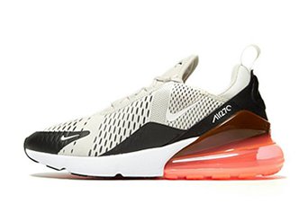 кроссовки мужские Nike Air Max 270 Light Bone / Hot Punch / Black / White кроссовки мужские Nike Air Max 270 Light Bone / Hot Punch / Black / White