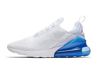 кроссовки мужские Nike Air Max 270 White / White / Photo Blue кроссовки мужские Nike Air Max 270 White / White / Photo Blue