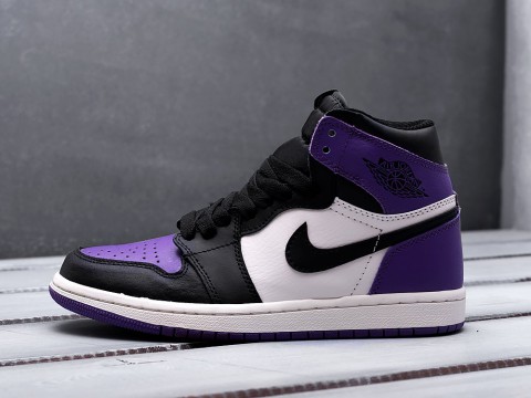 Nike Air Jordan 1 Retro High OG Court Purple WMNS Purple / White / Black артикул 10833