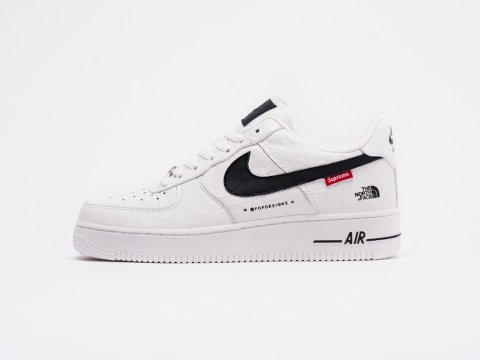 Nike x The North Face Force 1 белые артикул 15963