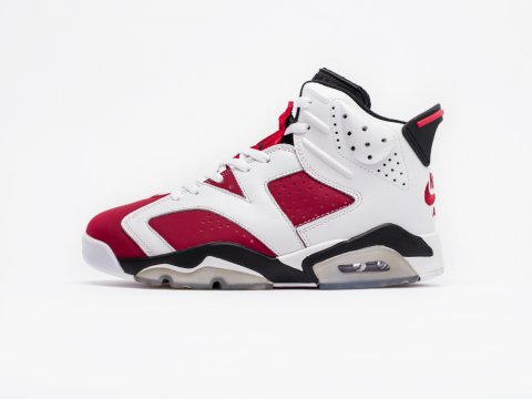 Мужские кроссовки Nike Air Jordan 6 Carmine красные