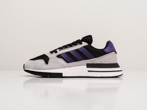 Adidas ZX 500 RM Grey / Black / White / Purple