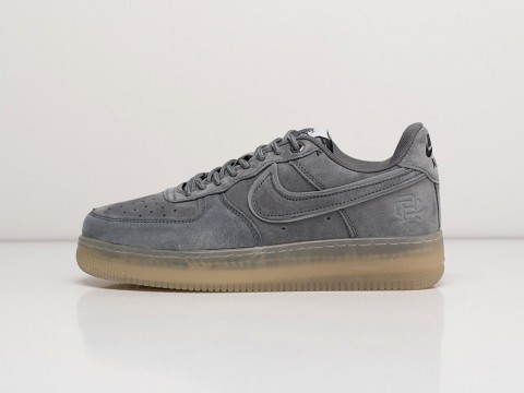 Nike x Reigning Champ Air Force 1 Low серые замша мужские (40-45)