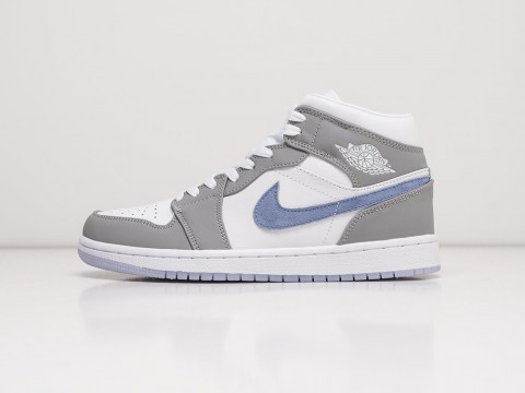 Nike Air Jordan 1 White / Grey / Blue