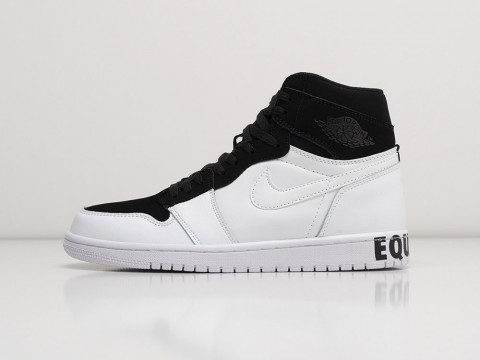Nike Air Jordan 1 White / Black артикул 21730