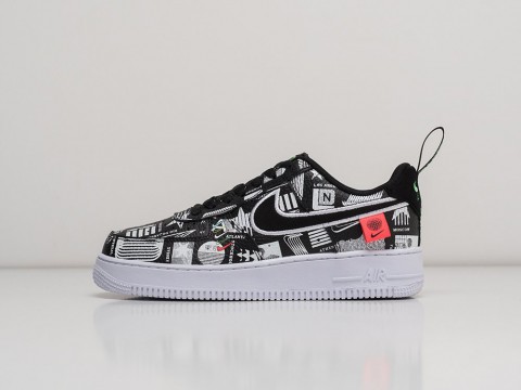 Nike Air Force 1 Low WMNS Worldwide Black / White