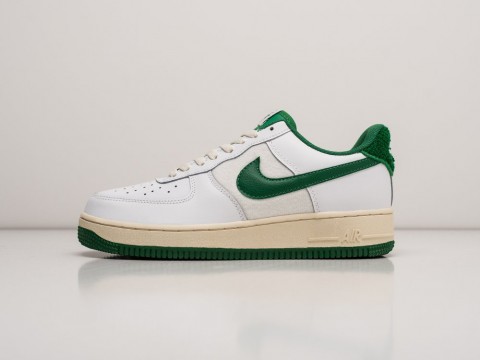Nike Air Force 1 Low Retro Summit White / Forest Green артикул 22954