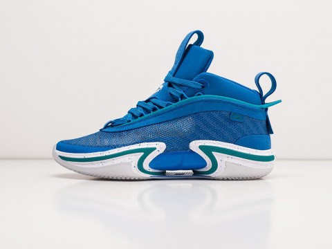 Nike Air Jordan XXXVI синие текстиль мужские (40-45)