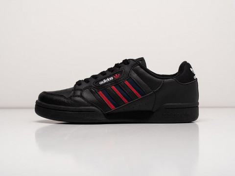Adidas Continental 80 Stripes Black / Red артикул 25528