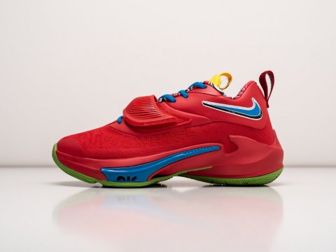 Мужские кроссовки Nike x UNO x Zoom Freak 3 NRG 50th Anniversary - Red красные